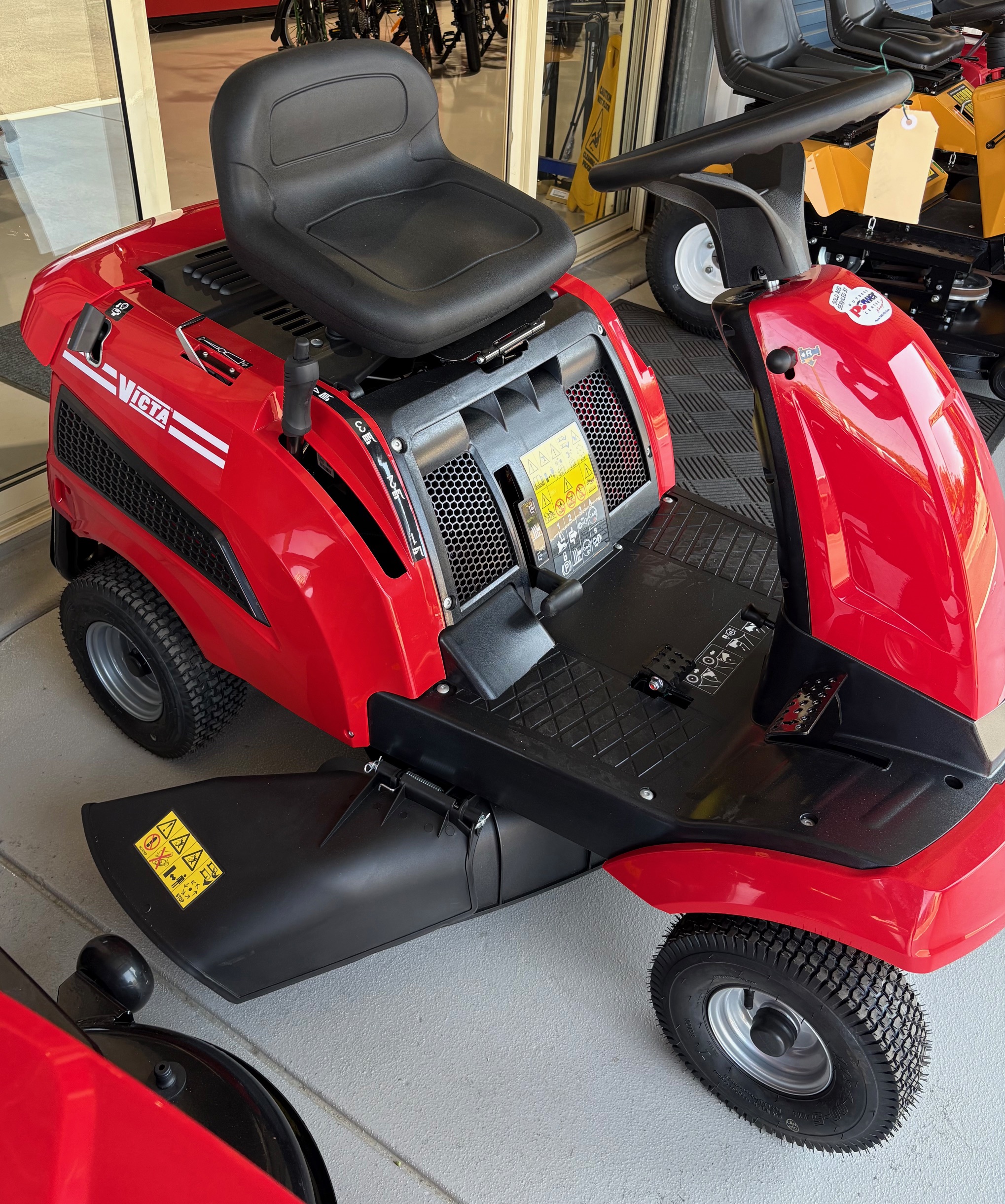 VICTA MINI RIDE MOWER GYMPIE 